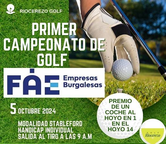 I Campeonato de golf FAE